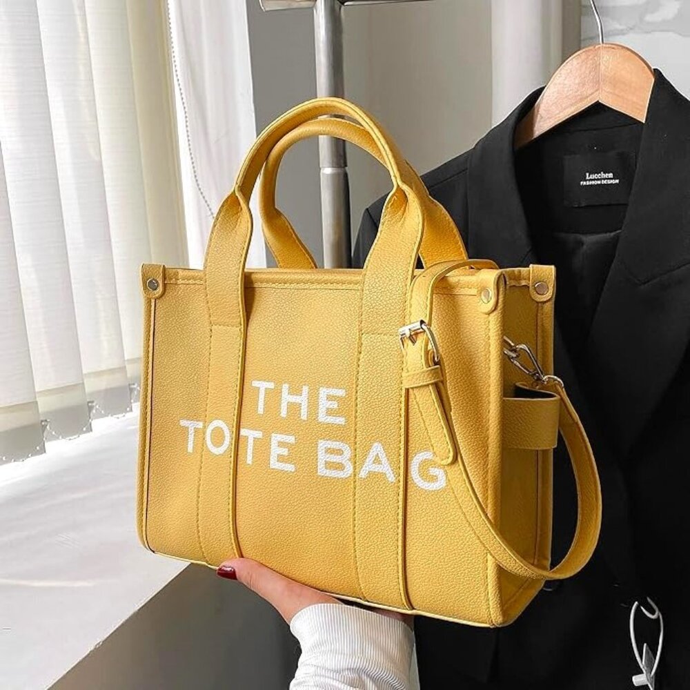 Tote Bags for Women, Leather Mini Tote Bag with Zipper, Shoulder bag